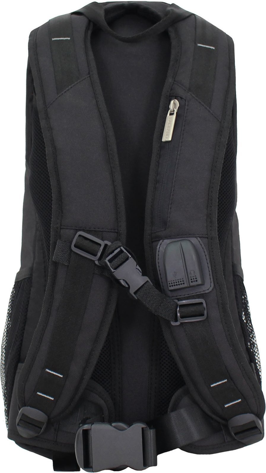 Черный мужской рюкзак под ноутбук из текстиля Bagland (53006)