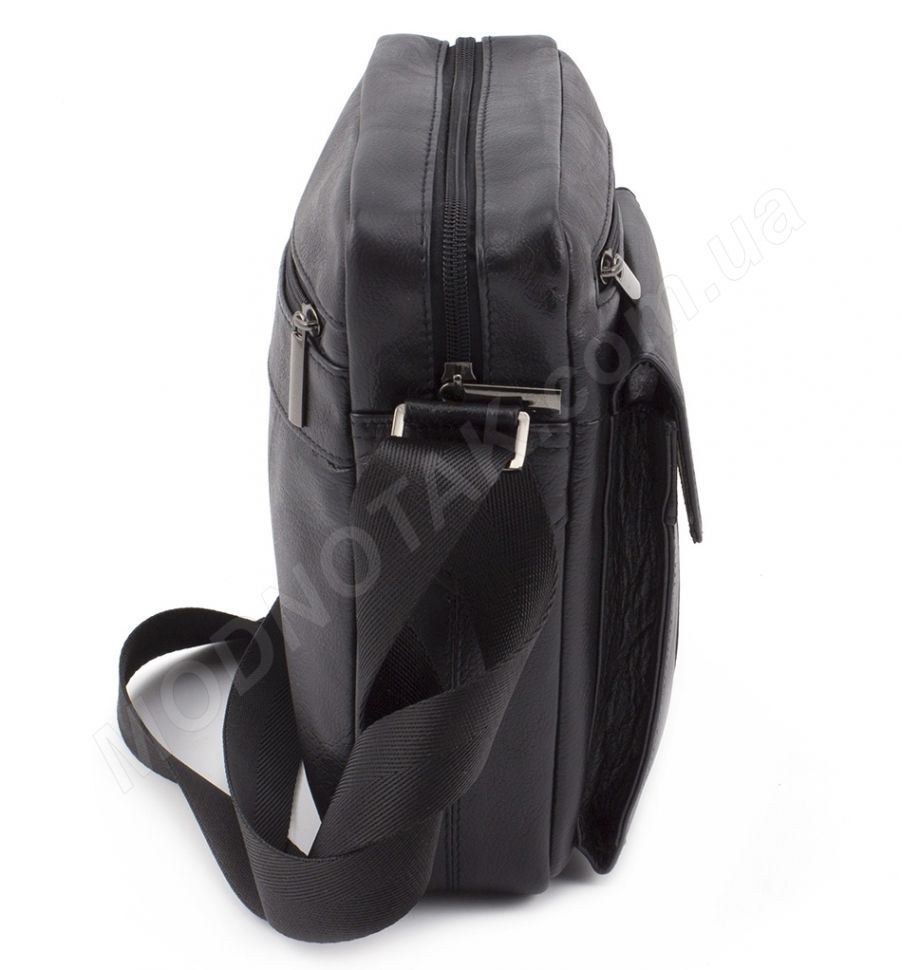 Кожаная мужская недорогая сумка Leather Collection (10334)