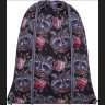 Текстильный рюкзак с енотами на затяжках Bagland Котомка 53806 - 2