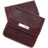 Маленький жіночий гаманець подвійного складання з натуральної шкіри KARYA (1106-016) - 1