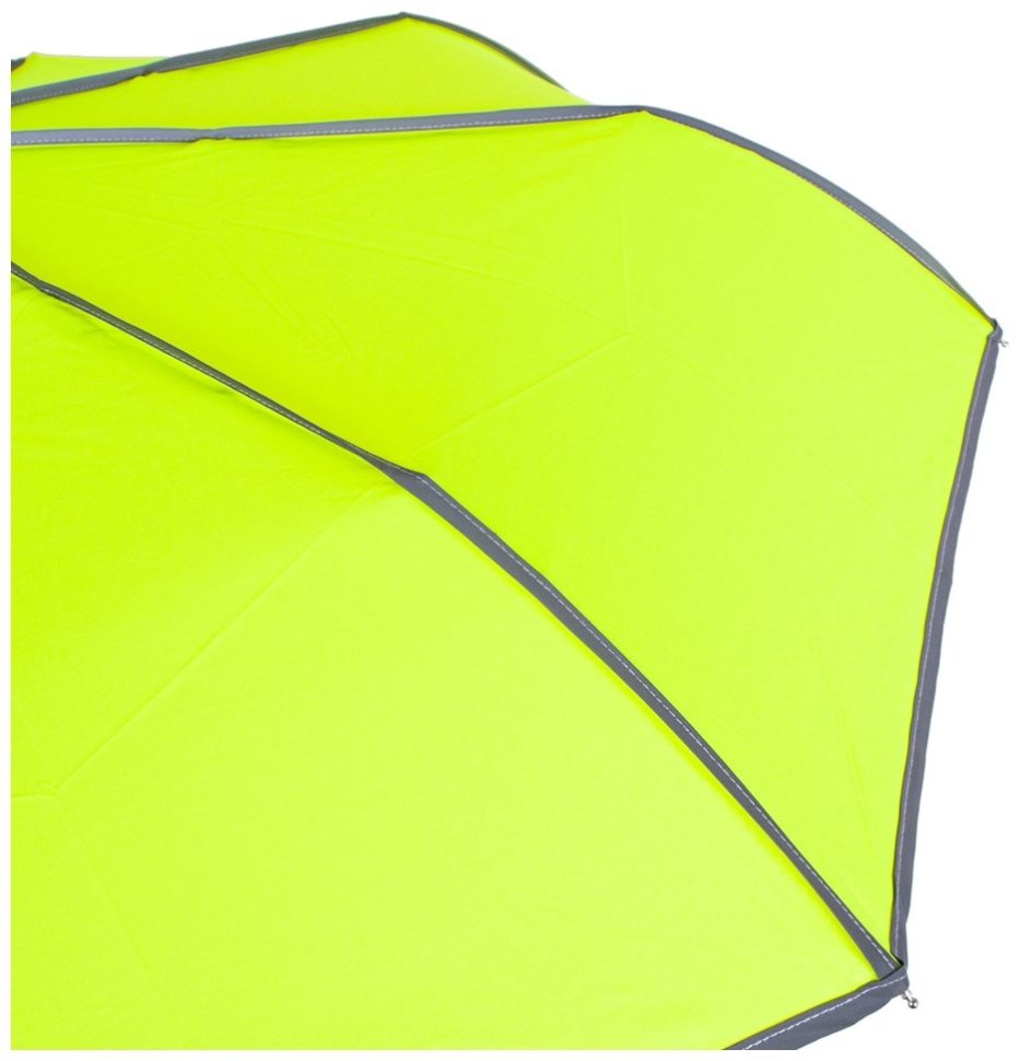 Зонт женский Fulton L353-040881 UV Minilite-1 Neon (Круглый купол, однотонный неоновый лимонный) 94206 modnotak фото №9