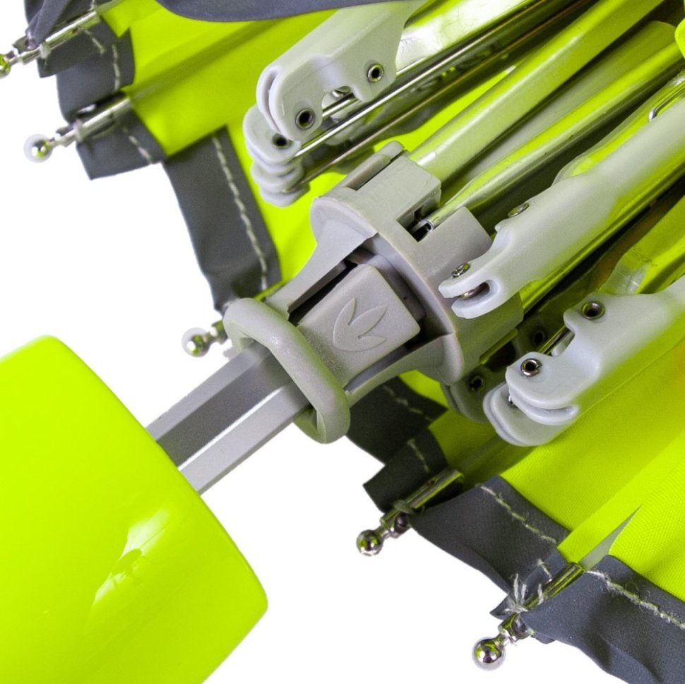 Зонт женский Fulton L353-040881 UV Minilite-1 Neon (Круглый купол, однотонный неоновый лимонный) 94206 modnotak фото №10