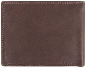 Чоловічий гаманець з гладкої шкіри без застібки з RFID-захистом Ridgeback JBNC39MN 94306 коричневого кольору