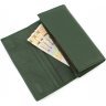 Темно-зелений багатофункціональний жіночий гаманець з натуральної шкіри ST Leather (19090) - 7
