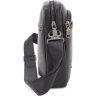 Черная повседневная мужская сумка из высококачественной кожи Marco Coverna (21075) - 2