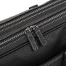 Стильная мужская сумка под ноутбук и документы из натуральной кожи со светлой строчкой Tiding Bag (21209) - 5