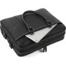 Стильная мужская сумка под ноутбук и документы из натуральной кожи со светлой строчкой Tiding Bag (21209) - 7