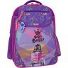 Фіолетовий шкільний рюкзак для дівчаток з яскравим принтом Bagland (55606) - 1