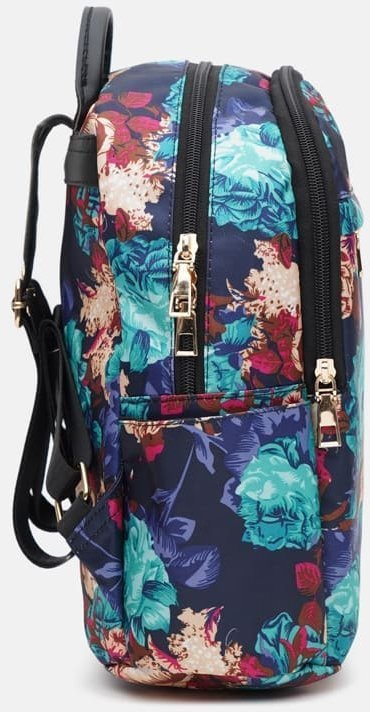 Женский текстильный разноцветный рюкзак с принтом Monsen (19385)