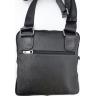 Стильная компактная мужская сумка через плечо черная VATTO (11848) - 8