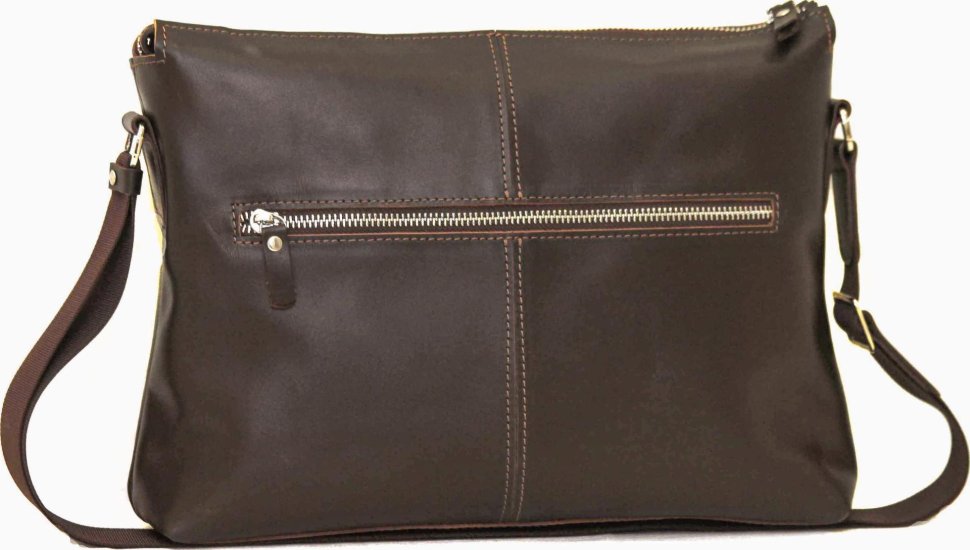 Чоловіча шкіряна сумка коричневого кольору VATTO (11947)