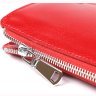 Червоний жіночий гаманець з натуральної шкіри на блискавці SHVIGEL (2416185) - 8