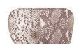 Кожаная женская косметичка с кистевым ремешком Desisan 106806 под рептилию бежевая фото №6 Кожаная женская косметичка с кистевым ремешком Desisan 106806 под рептилию бежевая modnotak фото №6