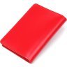 Червона жіноча обкладинка на документи водія з натуральної шкіри SHVIGEL (2413984) - 3
