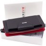 Чорно-червоний жіночий гаманець-клатч із натуральної шкіри на зап'ястя Karya 67506 - 11