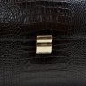 Классический кожаный мужской портфель с фактурой под крокодила Desisan 107806 черного цвета modnotak фото - 5