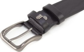 Якісний класичний чоловічий ремінь із італійської шкіри RMR 35156-GH