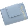 Маленький жіночий жовто-блакитний гаманець з написом З Україною в серці - Grande Pelle (13066) - 3