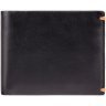 Чорне чоловіче портмоне з натуральної шкіри під карти та монети Visconti Montreux 69106 - 1