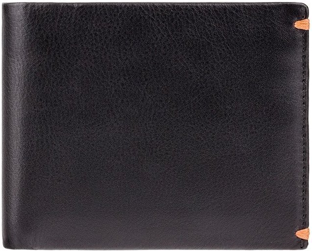 Чорне чоловіче портмоне з натуральної шкіри під карти та монети Visconti Montreux 69106