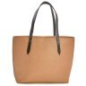 Женская сумка-шоппер из высококачественной натуральной кожи темно-бежевого цвета BlankNote Walker Mini 79106 - 1