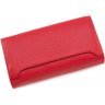 Жіночий червоний гаманець з фактурної шкіри горизонтального типу Bond Non (10914) УЦЕНКА! - 4