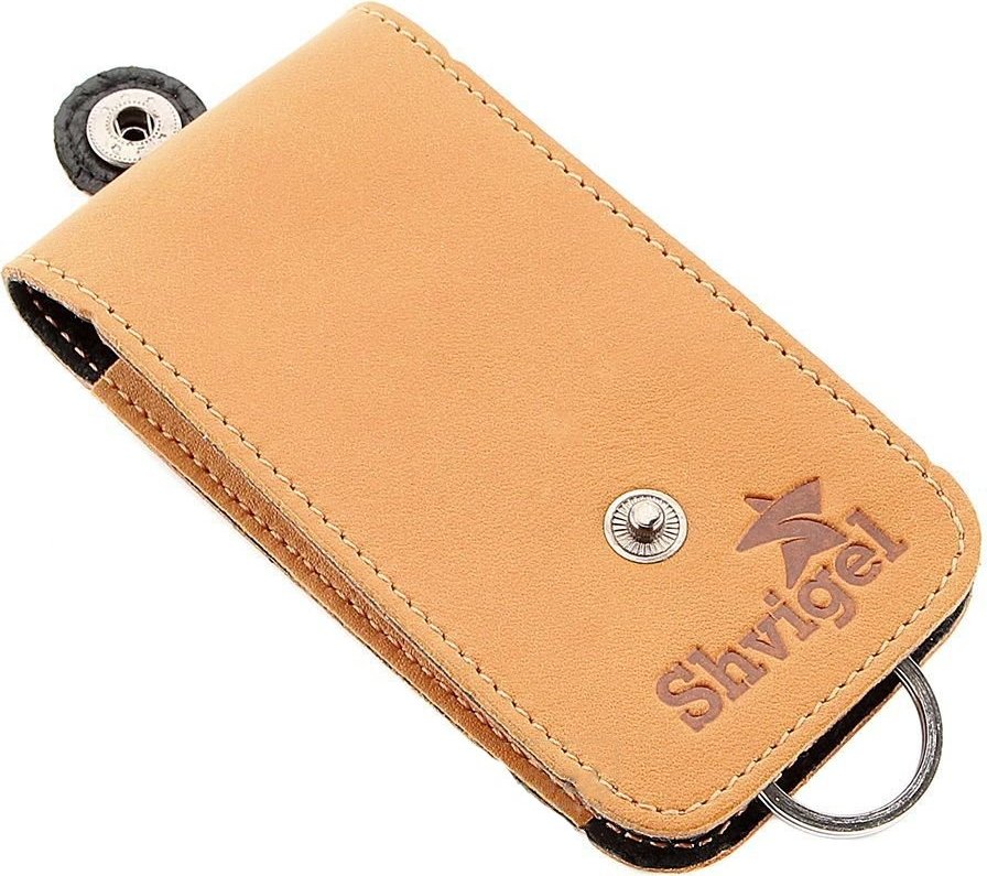 Оригінальний подарунковий набір з візитниці, ключниці, гаманця, обкладинки на паспорт в оригінальній упаковці від SHVIGEL (0-9004)