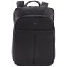 Городской кожаный мужской рюкзак H.T Premium Leather 111707 черный modnotak фото - 4