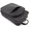Городской кожаный мужской рюкзак H.T Premium Leather 111707 черный modnotak фото - 6