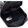 Городской кожаный мужской рюкзак H.T Premium Leather 111707 черный modnotak фото - 10
