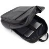 Городской кожаный мужской рюкзак H.T Premium Leather 111707 черный modnotak фото - 12