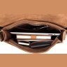 Вінтажна чоловіча наплечная сумка в коричневому кольорі VINTAGE STYLE (14231) - 8