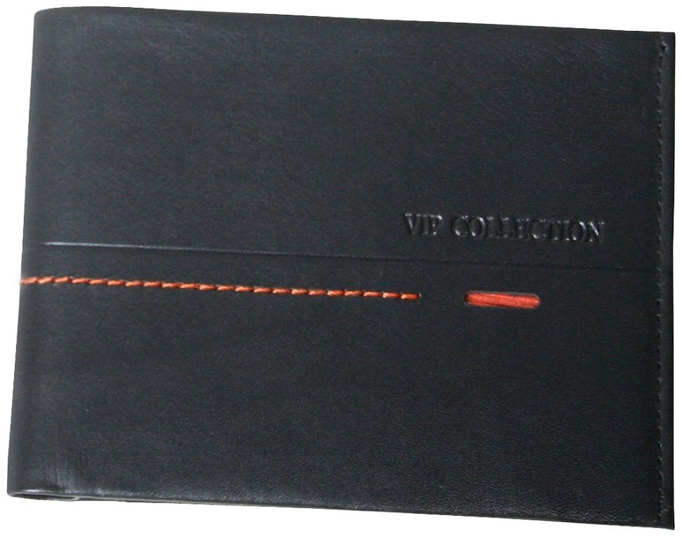 Компактне шкіряне портмоне Beverly Hills без монетниці Vip Collection 102507 (чорне) фото №1 Компактне шкіряне портмоне Beverly Hills без монетниці Vip Collection 102507 (чорне) modnotak фото №1