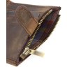 Кожаное портмоне коричневого цвета с винтажным эффектом Tony Bellucci (10698) - 9