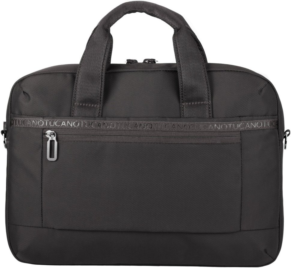 Большая деловая сумка черного цвета через плечо с отделением для ноутбука до 15" Tucano Astra 103507 фото №3 Большая деловая сумка черного цвета через плечо с отделением для ноутбука до 15" Tucano Astra 103507 modnotak фото №3