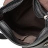 Мужская кожаная сумка среднего размера через плечо черного цвета Tiding Bag (15844) фото №5 Мужская кожаная сумка среднего размера через плечо черного цвета Tiding Bag (15844) modnotak фото - 5