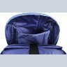 Синій рюкзак з текстилю з відсіком під ноутбук Bagland 53907 - 6