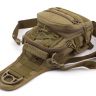 Армійська якісна сумка з тканини MILITARY STYLE (Army-4 Khaki) - 6
