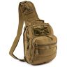 Армійська якісна сумка з тканини MILITARY STYLE (Army-4 Khaki) - 1