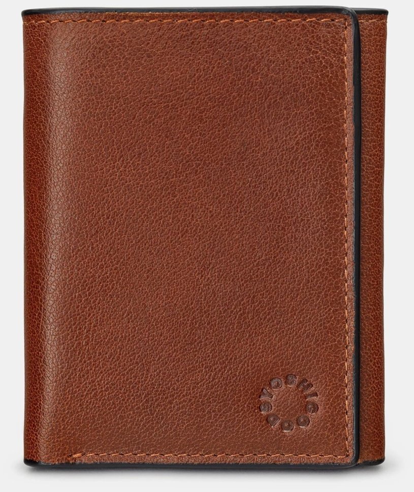 Коричневый кожаный мужской портмоне Yoshi 94407 modnotak фото №1