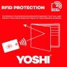 Коричневый кожаный мужской портмоне Yoshi 94407 фото №4 Коричневый кожаный мужской портмоне Yoshi 94407 modnotak фото - 4
