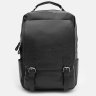 Черный мужской городской рюкзак из кожзама Monsen 64907 - 2