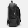 Черный мужской городской рюкзак из кожзама Monsen 64907 - 4