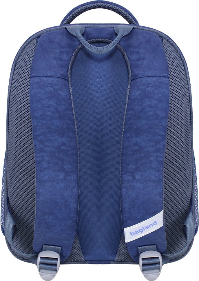 Синий школьный рюкзак для мальчиков с принтом Bagland (55507)