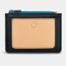 Компактный женский кожаный кошелек на молнии с RFID-защитой Yoshi Y1321 бежево-черного цвета 95507 фото №1 Компактный женский кожаный кошелек на молнии с RFID-защитой Yoshi Y1321 бежево-черного цвета 95507 modnotak фото - 1