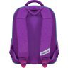 Шкільний текстильний рюкзак для дівчаток фіолетового кольору з однорогом Bagland (55607) - 3