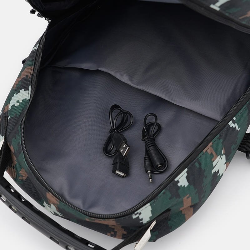 Мужской тактический рюкзак из текстиля на два отделения Monsen (56007)