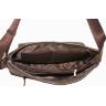 Винтажная мужская сумка-мессенджер коричневого цвета VATTO (11948) - 6