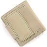 Жіночий гаманець із натуральної шкіри молочного кольору з хлястиком на магніті ST Leather 1767307 - 3