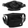 Текстильная женская сумка-мессенджер черного цвета через плечо Confident 77607 - 3